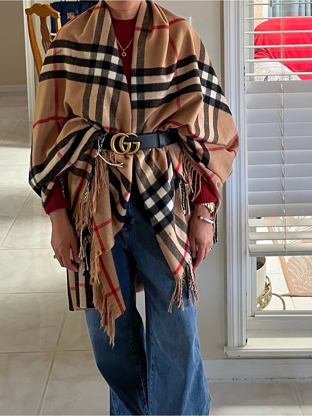 Burberry Shawl/Blanket .